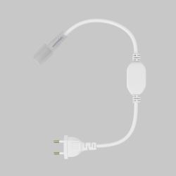 Коннектор питания с сетевой вилкой для гибкого неона AC220V 25x13 мм Maytoni 201236