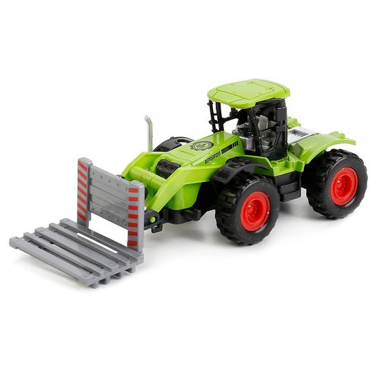 Машина металл СЕЛЬХОЗТРАКТОР 15 см, подв. эл, инерц, в ассорт, кор. Технопарк