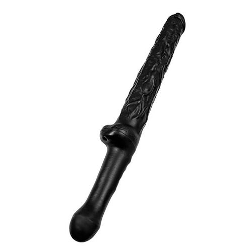 Черный фаллоимитатор Вразумитель 52см Unilatex