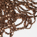 Гематин (гематит), монетка 6*2,3мм, оттенок "Бронза"