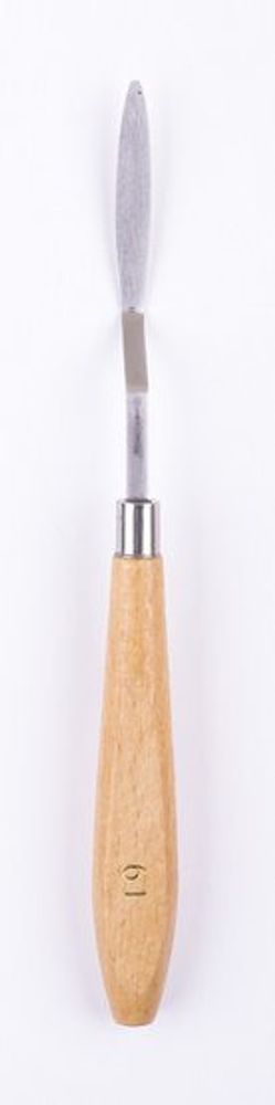 Мастихин с деревянной рукояткой НЕВСКАЯ ПАЛИТРА №61 (140741)