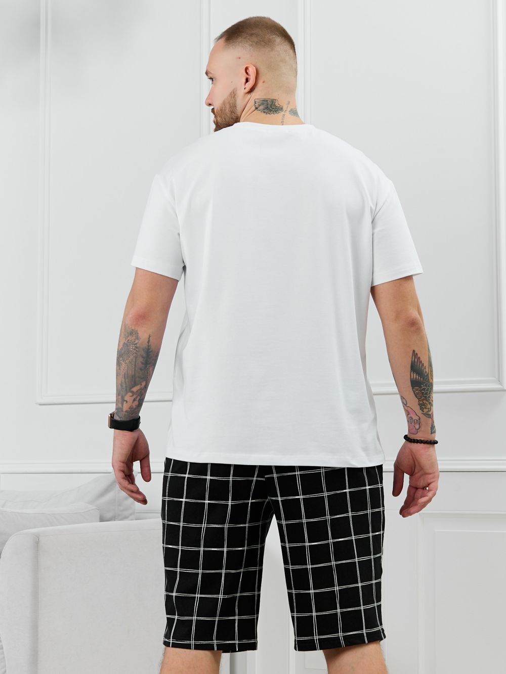 Шорты мужские Тор-2.1 Виотекс КЛЕТКА ЛИНЕАРНАЯ