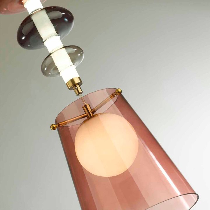 Подвесной светодиодный светильник Odeon Light Exclusive Amore 5411/18LA