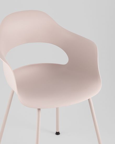 Стул Lady пластик нежно-розовый