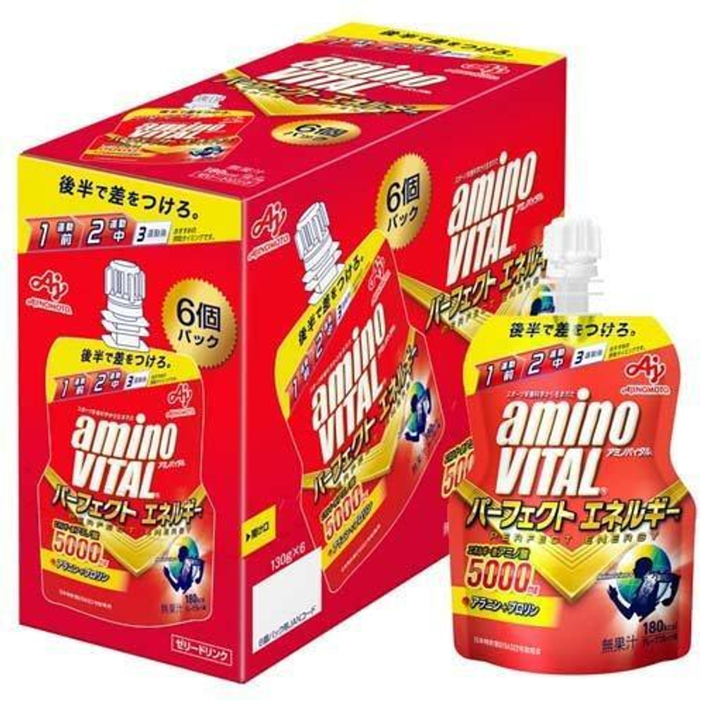 AminoVITAL Perfect Energy 5000мг, AJINOMOTO (6шт)