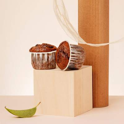 Кексы шоколадные с ягодами "Так можно", 150 г