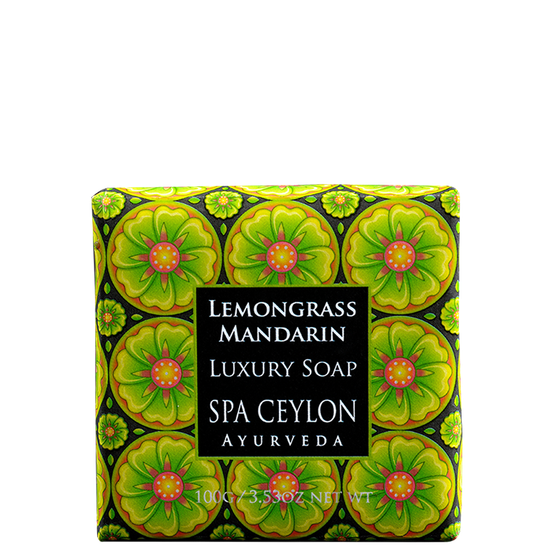 Роскошное мыло "ЛЕМОНГРАСС И МАНДАРИН" 100гр