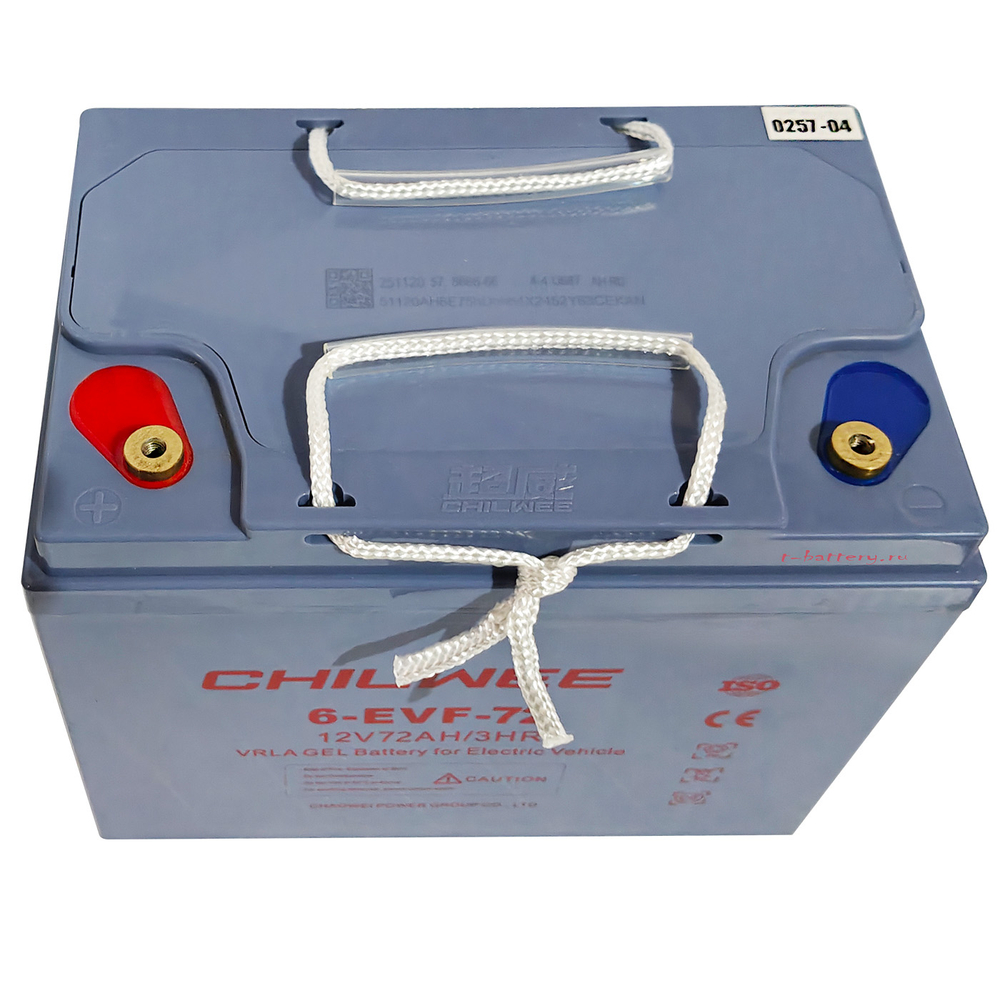 Тяговая аккумуляторная батарея Chilwee 6-EVF-70
