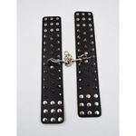 Фетиш набор "Hard" (наручники, оковы для ног, флоггер, повязка, кляп, ошейник, бондаж)