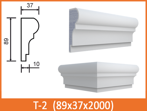 Пояс T-2 фасадный межэтажный