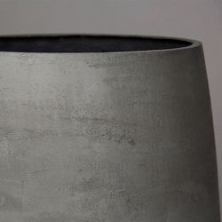 Кашпо CYLINDER XL SMOKEY BLUE D100 H105