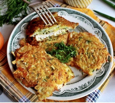 Куриная отбивная в капустном кляре 330гр