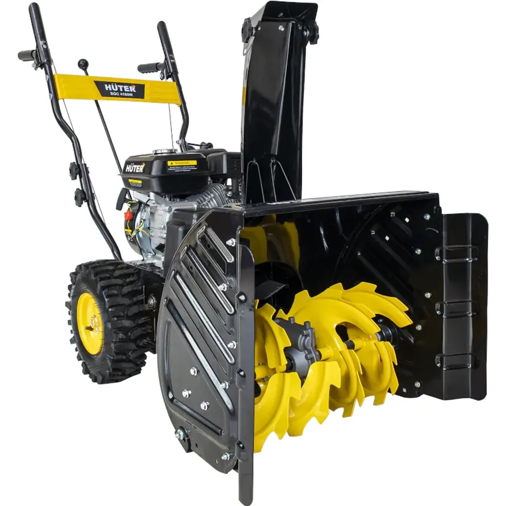 HUTER SGC4100W снегоуборщик 7 л.с. ковш 68 см, выброс 15 м, 5 вперед/2 назад 70/7/46