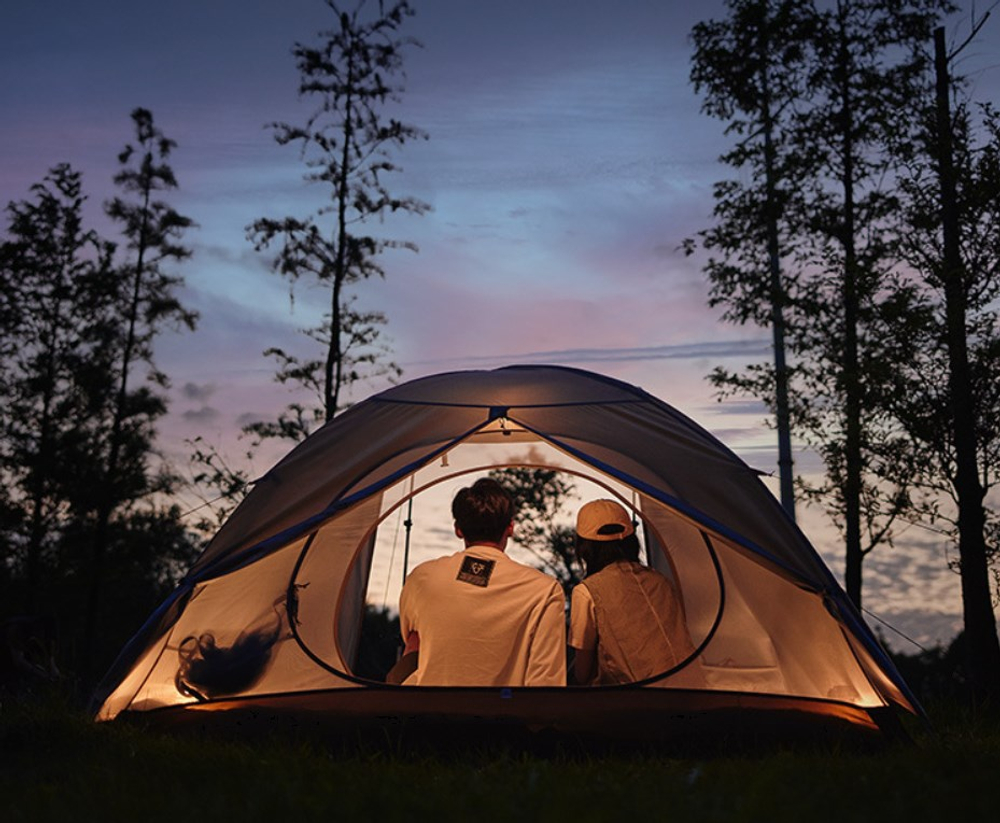 Палатка Naturehike Cloud-Creek, 3-местная, коричневая, артикул CNK2300ZP024-3BR