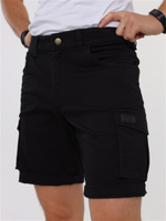 Шорты карго мужские черные Город Горький