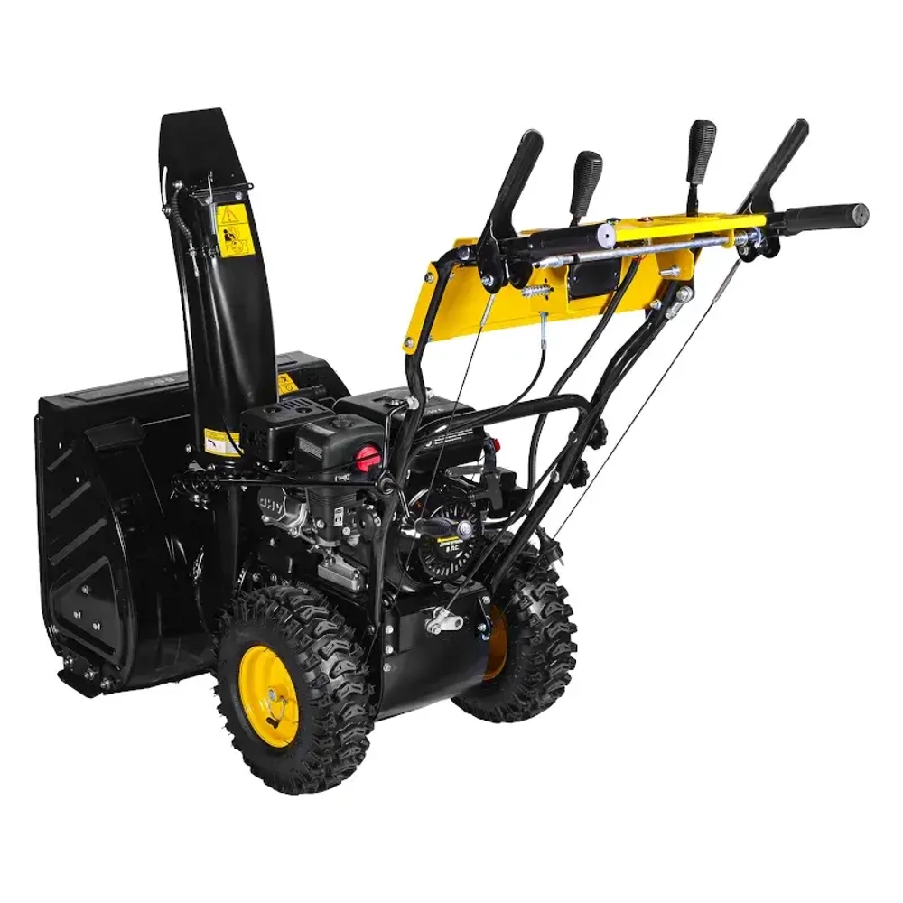 HUTER SGC 8,0 снегоуборщик бензиновый 8 л.с. ковш 62 см, выброс 15 м, 6 вперед/2 назад 70/7/45