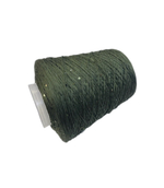 Пряжа на бобине (Италия)95% хлопок с пайетками 5% п/л 100г-450м 340г