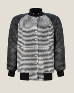 Бомбер "На стиле" в гусиной лапке