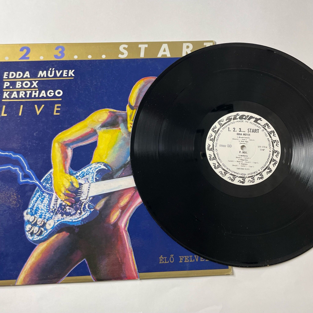 Винтажная виниловая пластинка LP Сборник 1 2 3 Start (Венгрия 1982) Pandora's Box, Karthago