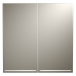 Клавиши для выключателя/переключателя двухклавишного с подсветкой, S70 (кашемир)