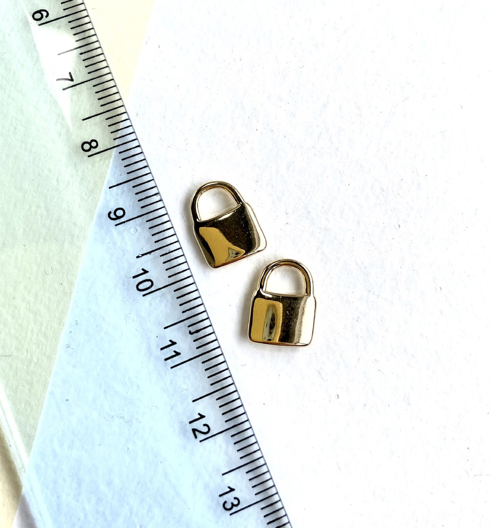 3780-2 Подвеска "Замок", 13*11 мм, родий