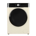 Стиральная машина Centek Inverter CT-1961 (бежевая), режим Smart, сенсорное управление, загрузка белья 8 кг, функция пар, 1400 об/мин, 17 программ, А+++, подсветка внутренней камеры