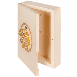 Полка ключница Oliva Branch (Олива Бранч) 2 Айвори