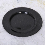 Тарелка 26см «Блэк рояль» черная