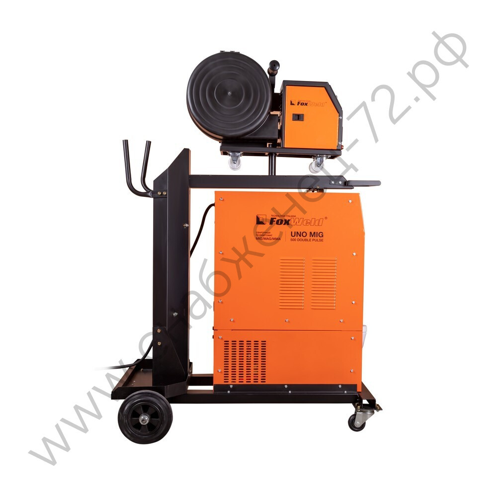 Сварочный полуавтомат UNO MIG 500 DOUBLE PULSE (Источник питания+МП+Тележка+БЖО - 2 упак.)
