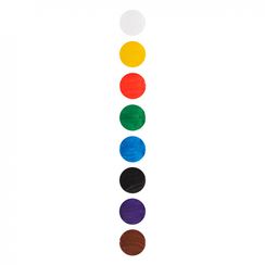 Akvarel boya \ Акварельные краски 8 rəng 110298 Orange Line YES