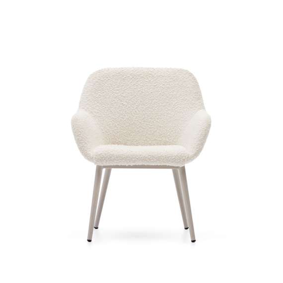 Детский стульчик Konna, белое букле