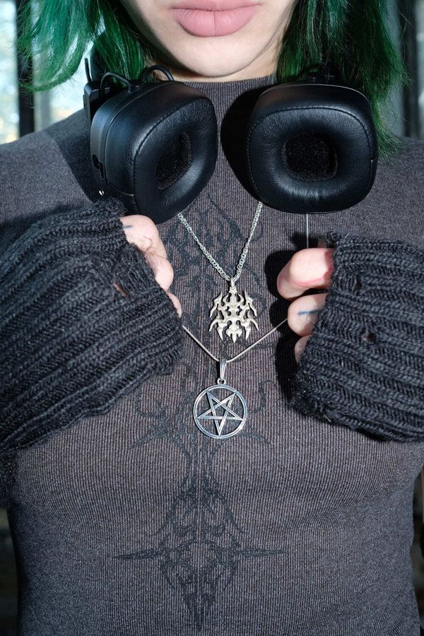 Митенки черные - фото 5