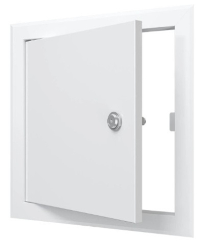 Люк металлический с замком 600х600