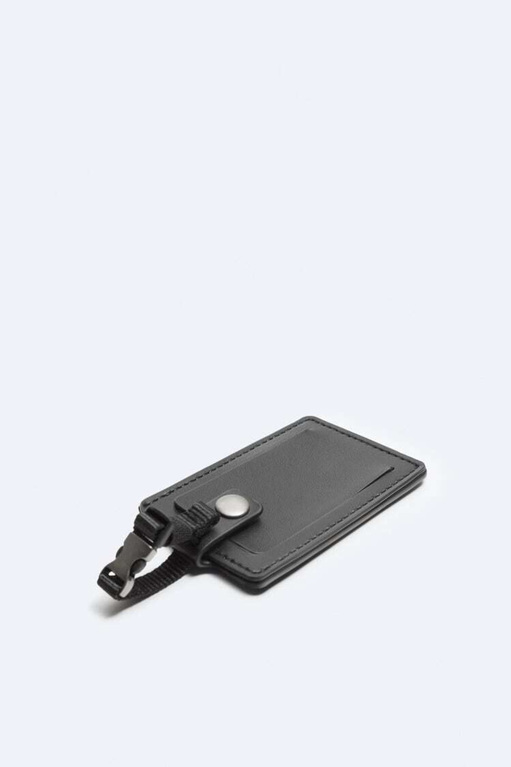 ZARA РЮКЗАК С ГРАВИРОВКОЙ, ЧЕРНЫЙ