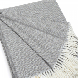 Плед 140x200 Schoner Wohnen Relax mittelgrau