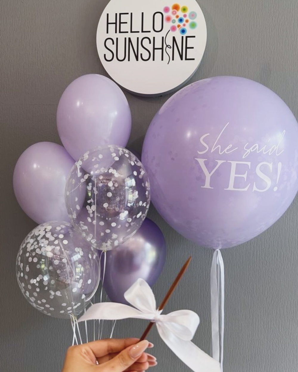 Набор фиолетовый девичник