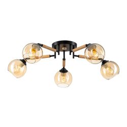 Citilux TIKA CL133151 Люстра поворотная Чёрная