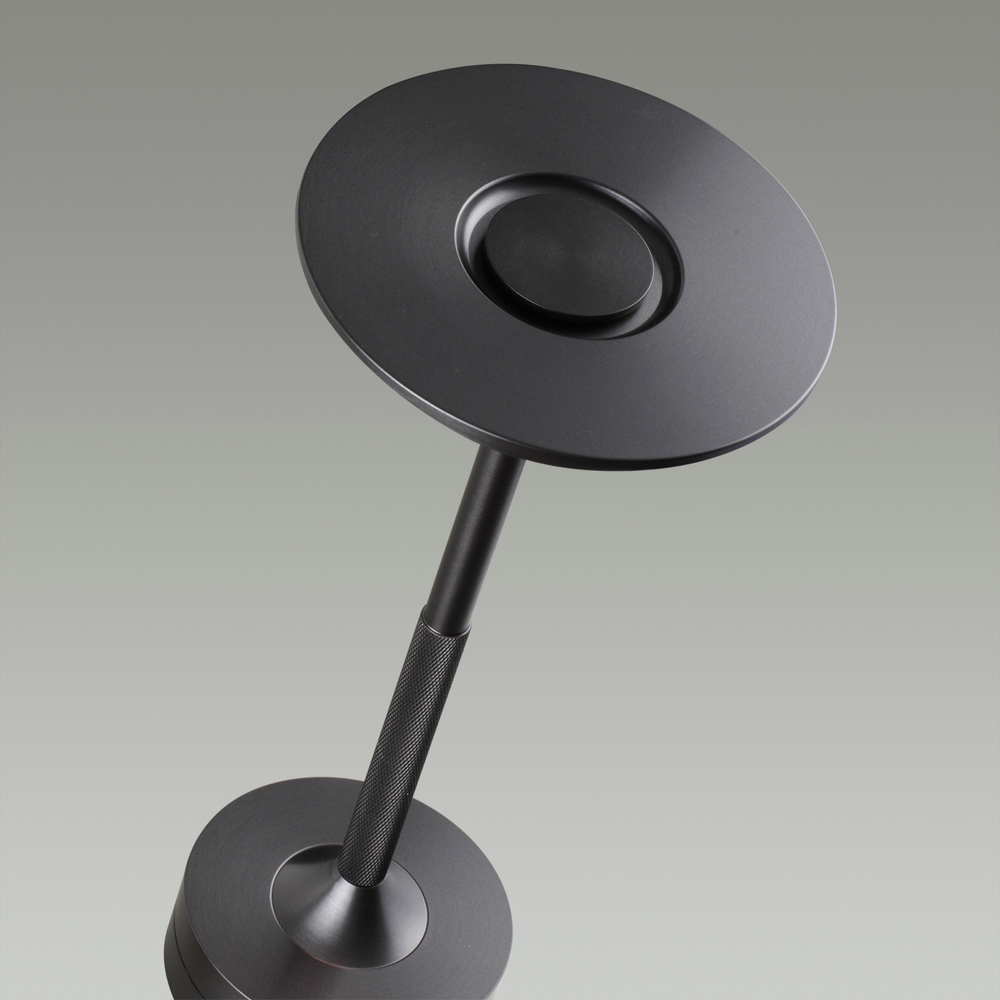 5034/6TL L-VISION ODL24 387 черный никель/металл/акрил Настольная лампа LED 6W 3000K-5700K 300Лм TET-A-TET