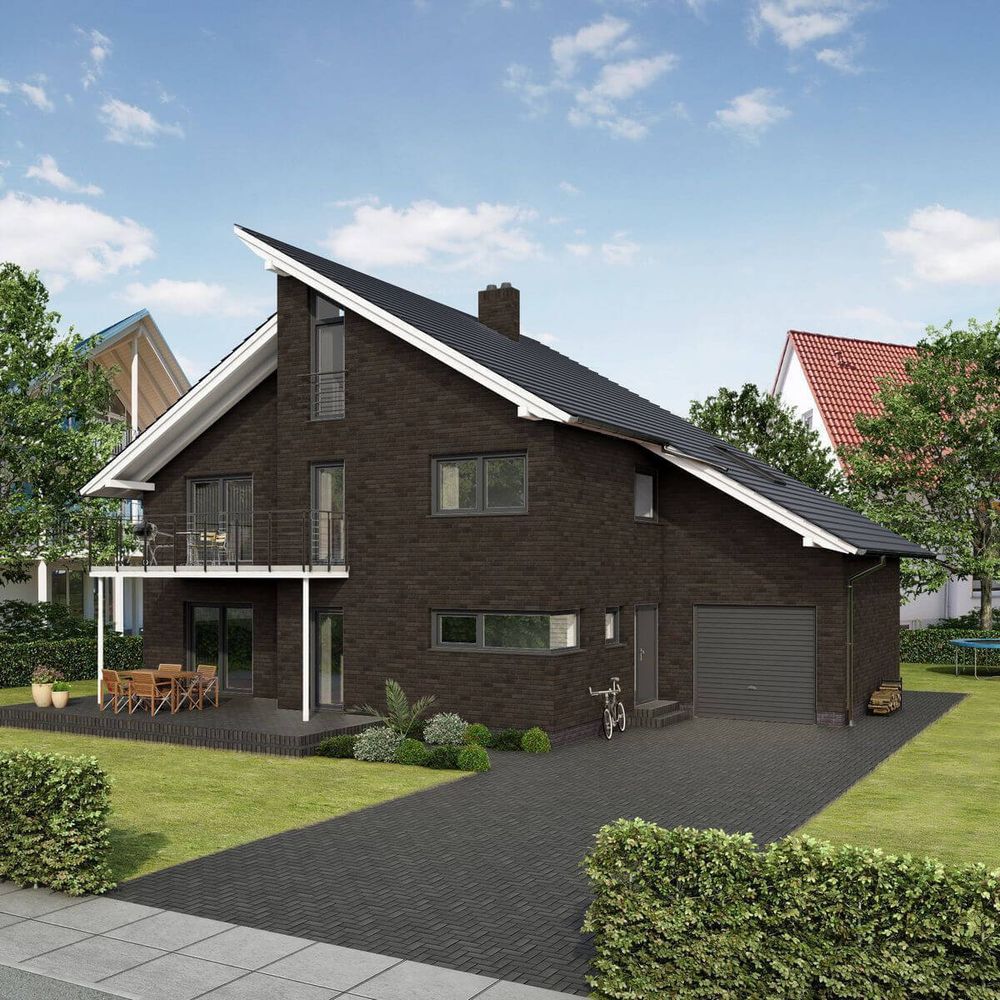 Feldhaus Klinker R697NF11 sintra geo - Клинкерная плитка для фасада и внутренней отделки