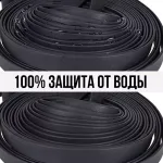 Поводок Billowthane Combat MATTE SILVER BullyBillows