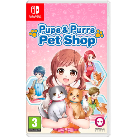 Pups & Purrs Pet Shop [Switch, английская версия]