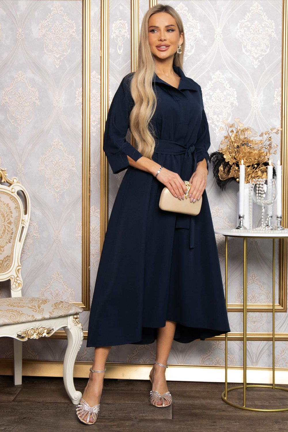 Платье Лорита (темно-синее) П14864-16М LT Collection