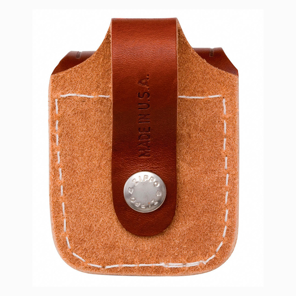 Чехол для зажигалки Zippo LPLB, коричневый, 57х30х75 мм