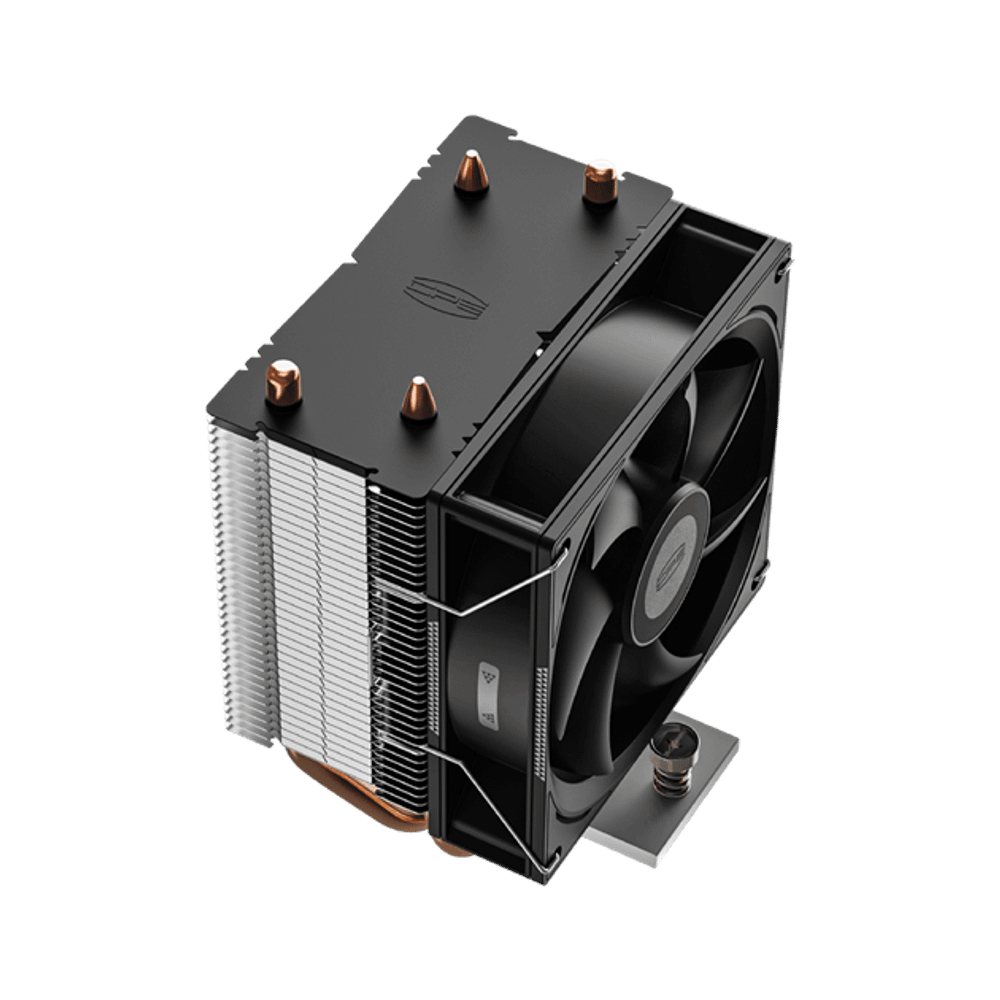 Вентилятор для процессора PCCooler R200 TDP 110W 3-pin 115X/1200/1700/AM4/AM5 Черный