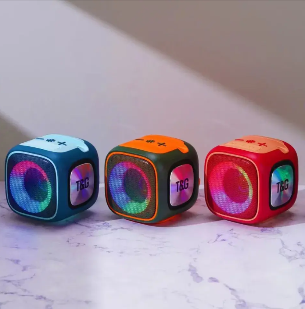 Беспроводная колонка TG-359 (7W/TF/FM) RGB