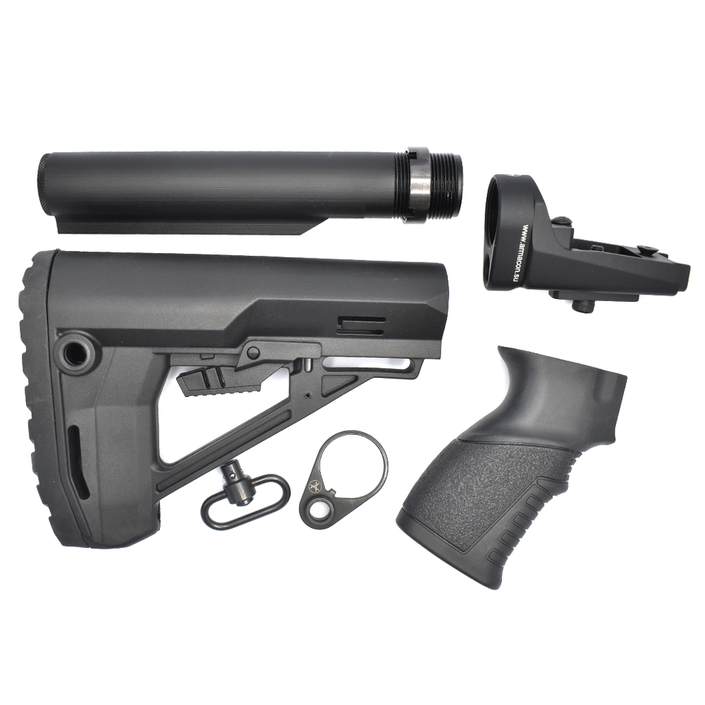 Комплект приклада на СВД/Тигр/TG-3 с завышением, под оптику - Nord-SVD