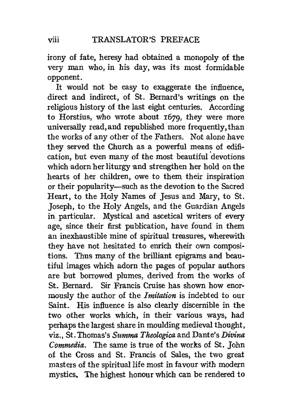 St. Bernard's sermons. On the Canticle of Canticles, Volume 1 | Bernard of Clairvaux