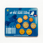 Netherlands 2001 Year Set: First Official Issue of the Euro Coins
