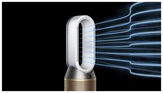 Очиститель и увлажнитель воздуха Dyson РН04, серебристый/золотистый