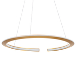 814213 Люстра VIRATA LED 40W 2000LM ЗОЛОТО 3000K